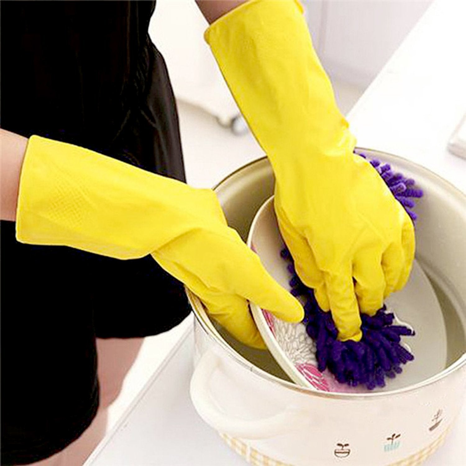 0680 Multipurpose Rubber Reusable Cleaning Gloves 0680 Multipurpose Rubber Reusable Cleaning Gloves